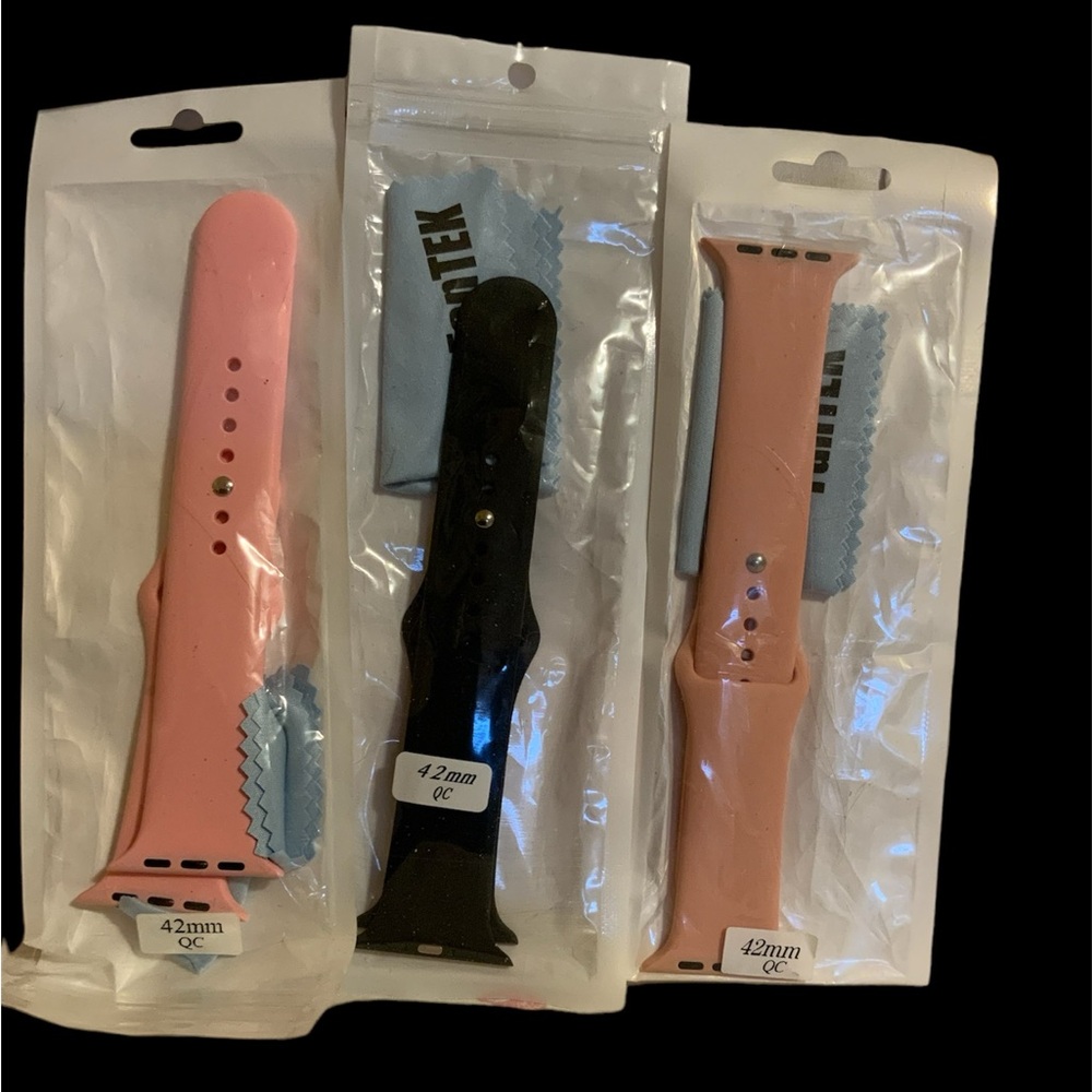 Apple Watch Band Soft Silicone Sport Style Replacement iWatch Strap for Apple